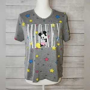 Disney Mickey Mouse Cropped Tee Size XL